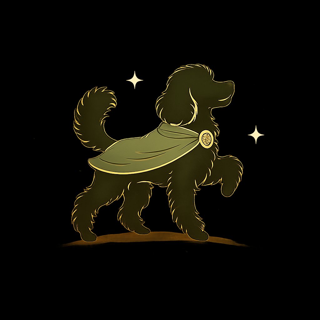 The Prancing Pup logo